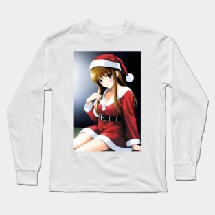 Santa Girl Long Sleeve T-Shirt